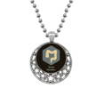 thumbnail image 1 of Colliers Pendentif Gros Intestin Rétro Lune Étoiles Bijoux, 1 of 3