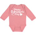 thumbnail image 3 of Inktastic Happy Valentine's Day Boys or Girls Long Sleeve Baby Bodysuit, 3 of 5