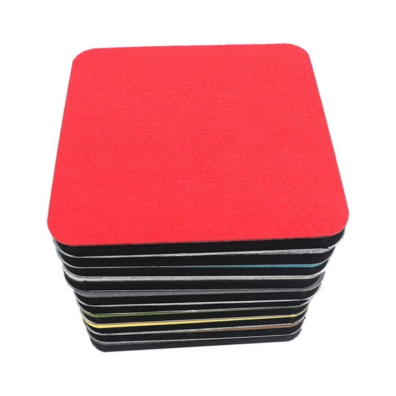 DECORNIJIA Office Decor Memo Display Felt Board Assorted Color 10pcs