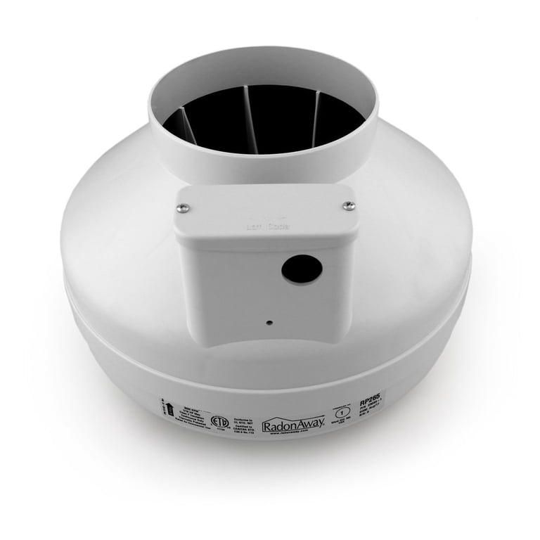 RadonAway, Radon Mitigation Fan, 23033-1 RP265, 6 inch - Walmart.com