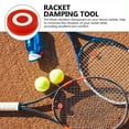 thumbnail image 3 of HONITANO 6Pcs Red Silicone Tennis Racket Shock Absorbing Dampeners Designed for Easy Use and Impact Reduction, 3 of 8