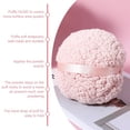 thumbnail image 4 of GIXUSIL Large Plush Body Puff, Soft Washable Reusable Face Body Powder Puff, Dusting Powder Puff, Loose Powder Puffs for Face Powder Body Makeup Tool (Pink), 4 of 7