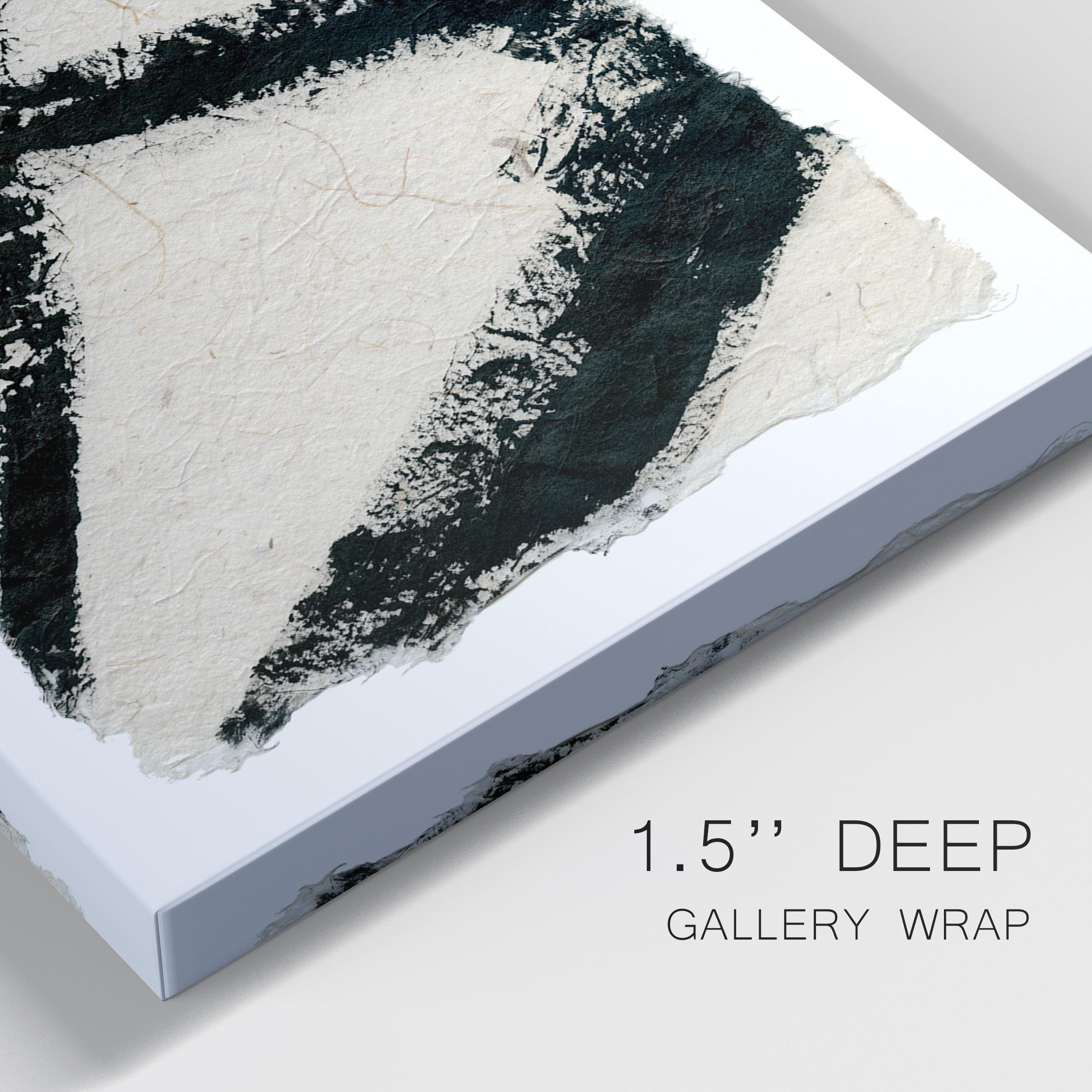 Lines Crossed I Premium Gallery Wrapped Canvas - Ready to Hang - Set of 2 - 24 x 36 Each