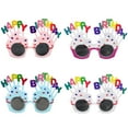 thumbnail image 1 of Gafas De Pastel De Cumpleaños De Crema Dulce Gafas De Sol Para Fiesta De Feliz Cumpleaños, 1 of 5