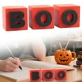 thumbnail image 1 of Halloween Wooden Desktop Ornament for Fall Season Home Party Display Shelf Tabletop Centerpiece Decorative Idea, 1 of 6