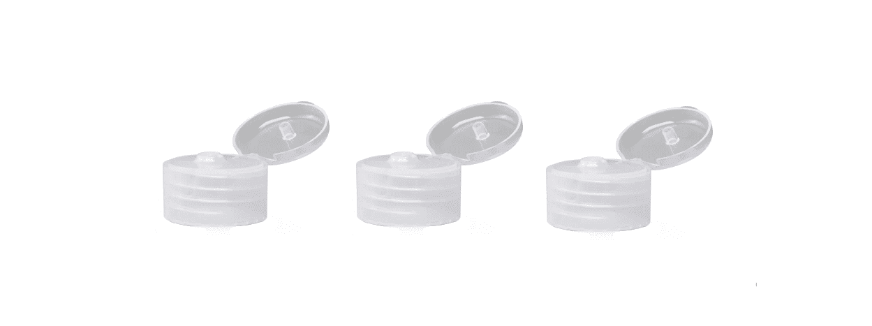 Plastic Empty Bottles - 8 oz. Travel Containers Clear PET Plastic Bullet Round Bottles with Flip Cap (50 Pack) Ex. Shampoo, lotion, soap, etc..