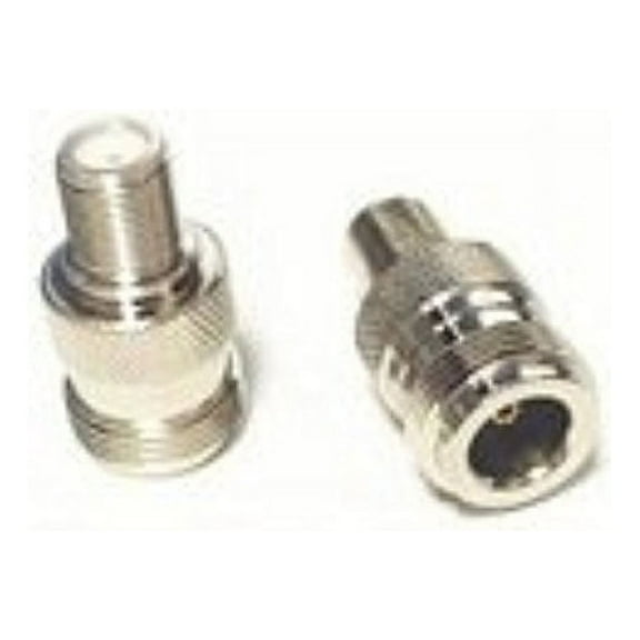 N Female Jack switch F Female Jack RF Coax Adapter convertor Straight Nickelplated High Quality Ships Quickly From USA