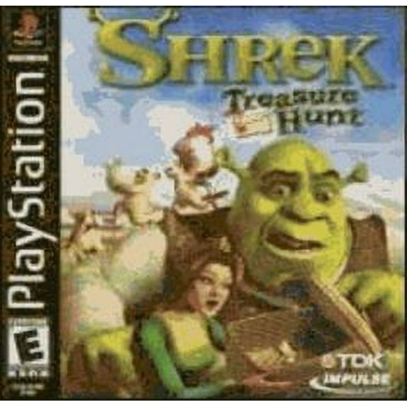 Pre-Owned Shrek Treasure Hunt - Playstation PS1