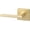 Satin Brass, variant on Sure-Loc MS101-SQ 26 Mesa Passage Door Lever Set - Chrome