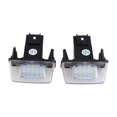 thumbnail image 2 of 1 Pair 18 Led License Number Plate Lights Lamp For Peugeot 206 207 307 308 406 Citroen C3/c4/c5/c6, 2 of 5