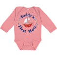 thumbnail image 3 of Inktastic Daddy's First Mate Boys or Girls Long Sleeve Baby Bodysuit, 3 of 5