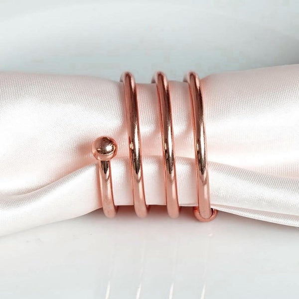 Rose gold napkin rings bulk new arrivals