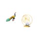 thumbnail image 5 of Escultura De Hoja De Pavo Real, Figura Decorativa, Adorno Artesanal, Estatua Para El Hogar, Jardín, Patio, Estantería, Oficina, Chimenea, Escritorio, Dormitorio, Regalo, 5 of 8
