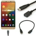 thumbnail image 1 of Type C USB 3.1 Male to Mini USB Female Cable, 25cm, 5Gbps Transmission, Fast Charging, Reverse Plug Compatible, Durable, for Type C Devices, 1 of 6
