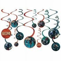 Hyper Scape Hanging Swirl Decorations (12pc)
