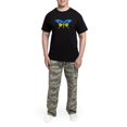 thumbnail image 5 of CafePress - Cool Ukraine Flag Ukrainian Pride Native H Pajamas - Men's Dark Loose Fit Cotton Pajama Set, 5 of 7