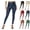 21# Navy, variant on Women's Stretchy Faux Leather Leggings High Waisted Pleather Pants Sexy PU Butt Lifting Leather Tights Wine M