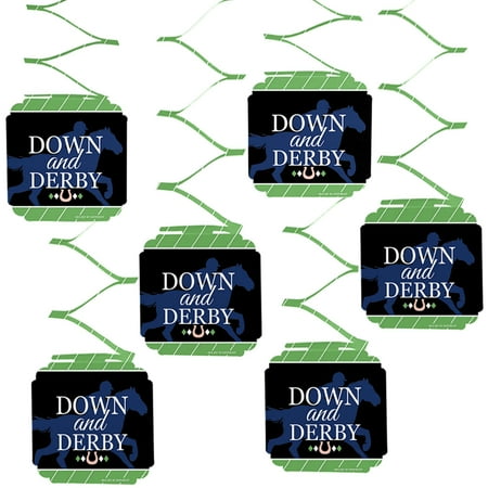 Kentucky Horse Derby Horse Race Party Hanging Decorations 6