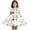 Z28-White, variant on FUZHIQ Toddler Girls Back to School Print Dresses Ruffle Sleeve A-Line Flared Dress for School Daily Outfits,10-12 Years
