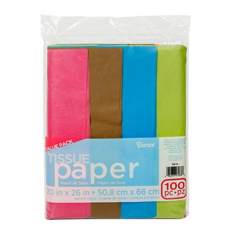 - Darice Tissue Paper Fashion Art 100pc