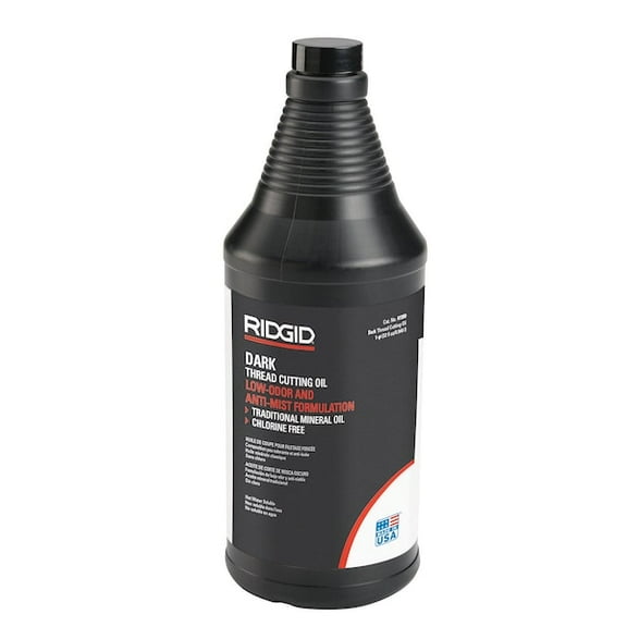 RIDGID Thread Cutting Oil - Dark, 1qt - 41590