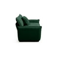 thumbnail image 4 of Dtwnek Corduroy Single Seat Sofa Chair with 1 Pillow, Upholstered Club Chair for Living Room, Bedroom, Office, Green, 4 of 9