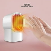 ClearanceSmall Portable Space Heater for Indoor Use Rapid and Safe Heating, Remote Control, For Bedroom, Office, Ent.Space Heaters for Indoor Use, Portable Heater with Thermostat102y