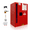 Red, variant on POWKOL Flammable Cabinet 6 Gallon Yellow, 18.11 x 18.11 x 35.5 Inchs Adjustable Shelf Flammable Storage Cabinet, for Commercial Industrial Home Use