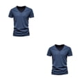 thumbnail image 3 of Minnieouse El algodón se destaca con ropa de estilo africano cultural para hombres, cómodo, ético, africano, hombres, traje tradicional, azul Azul marino L, 1 2Conjunto, 3 of 6
