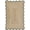 Dark Green, variant on Jute Area Rug For Home And Living Room Décor Rectangular Scalloped Natural Jute Area Rug Carpet Natural 6' x 9' BY KALVEERA