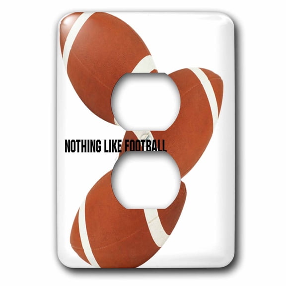 3dRose, Football Rules, 2 plug outlet cover