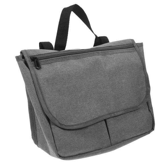MUSEYA Wheelchair Pouch Bag 600D Polyester Storage for Daily Use Grey 1Pack