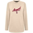 thumbnail image 2 of Women's Levelwear Khaki Los Angeles Angels Oversized Beaudry Sizzle Top, 2 of 3