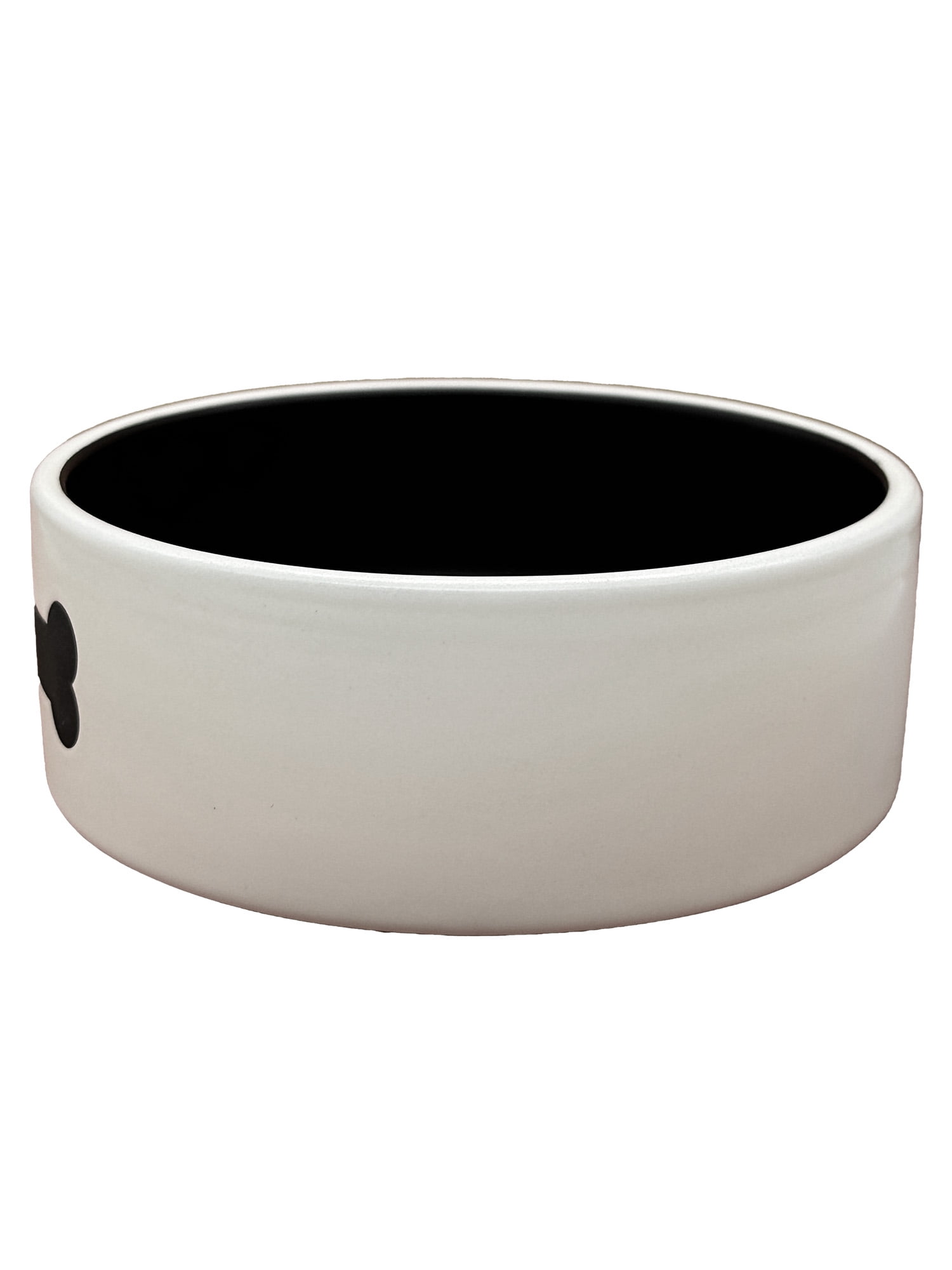 (2 pack) Vibrant Life Ceramic Dog Food Bowl, White
