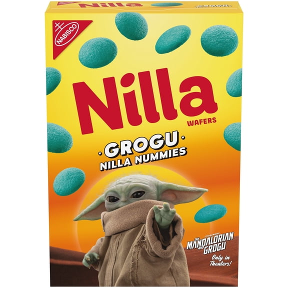 NILLA Wafers Grogu NILLA Nummies, Vanilla Wafer Cookies, Limited Edition, 11 oz