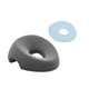 thumbnail image 3 of Accesorios de almohada de masaje Almohadilla ergonómica multifuncional y transpirable para salón de belleza Gris con forro, 3 of 9