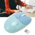 thumbnail image 1 of Wireless Mouse, BT 5.1 & 2.4GHz Dual Mode Silent Ergonomic Mouse, 3 Adjustable DPI, with Auto Sleep Mode, for PC Laptop Tablet, 1 of 7