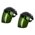 thumbnail image 4 of Colaxi 2Pcs Welding Face Protector Lightweight Adjustable Clear Welding Protective Face for Workplace Protection Green, 4 of 8