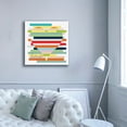 thumbnail image 5 of Epic Graffiti 'Heart Rainbow'  by Erin Clark Canvas Wall Art, 37" x 37", 5 of 8