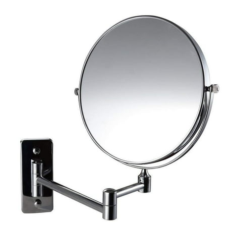 Magik 10x Magnification Two-Sided Swivel Wall Mount Mirror ...