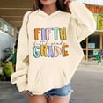 thumbnail image 2 of Ruyang Girls 5th Grade First Day of School Hoodies Boys Back to School Hoodie Long Sleeve Cute Preppy Hooded Sweatshirts, 2 of 7