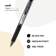thumbnail image 3 of Bolígrafo de Gel Uni-Ball Signo RT 0.7mm Tinta Negra Paquete de 12, 3 of 7