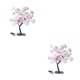thumbnail image 3 of Yuarrent Cuerdas de luces LED - Luces de árbol de rosas simuladas - Luces de decoración de habitaciones de ambiente elegante Accesorios de Type1 NO1, 3 of 6