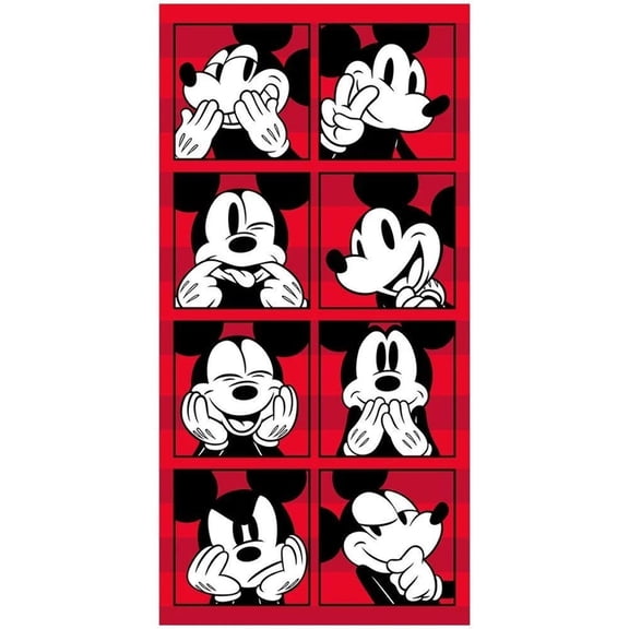 Disney Beach Towels - Mickey Mouse Laughter Beach