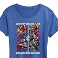 thumbnail image 3 of Marvel - Heroes Vs Villains - Women's Short Sleeve Graphic T-Shirt, 3 of 5
