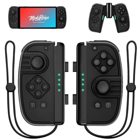 JoyPad Controller for Nintendo Switch Controller- L/R Switch Controller (Black)