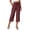 Red, variant on ibiyuan Summer Pants Women High Waist Wide Leg Cotton Palazzo Pants for Women Cropped Trousers Drawstring Cotton Lounge Pants Women Summer Beach Vacation Clothes