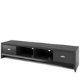 thumbnail image 4 of Pemberly Row Black Engineered Wood TV Stand with Drawers for TVs up to 85", 4 of 14