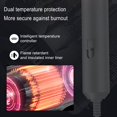 thumbnail image 3 of EXLEAF 2026 New Small Portable Foldable Dryer, Hair Diffuser Blow Dryer, Compact Hair Dryer, Curly Hair Dryer, Hair Dryer Ionic, Ionic Hair Dryer, Travel Hair Dryer with Diffuser, 3 of 7