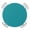 Teal Green, variant on Teal Round Tablecloth for 36-44 Inch Tables, Fitted Table Cover with Elastic Edge, Turquoise Pure Teal Waterproof Outdoor Table Cloth Protector for Patio Garden Dinner Picnic
